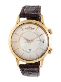JAEGER-LeCOULTRE, MEMOVOX, 18K YELLOW GOLD ALARM WRISTWATCH