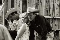 Ernst Haas (1921-1986) Marilyn Monroe, Clark Gable and Montgomery Clift (on the set of "The Misfits,") Nevada, 1960