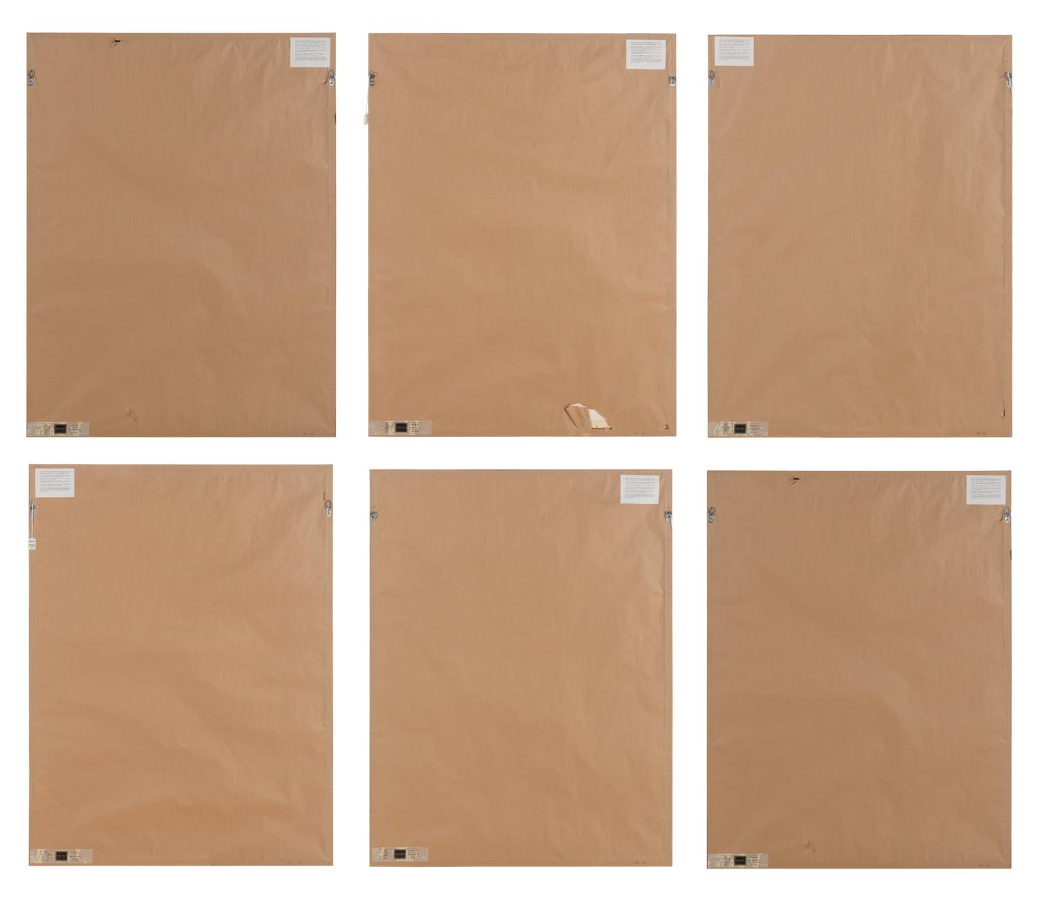 Suite of 6 Lithographs , 1978