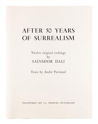 After 50 Years of Surrealism (complete portfolio of 12 with text and justification pages and portfolio case), 1974