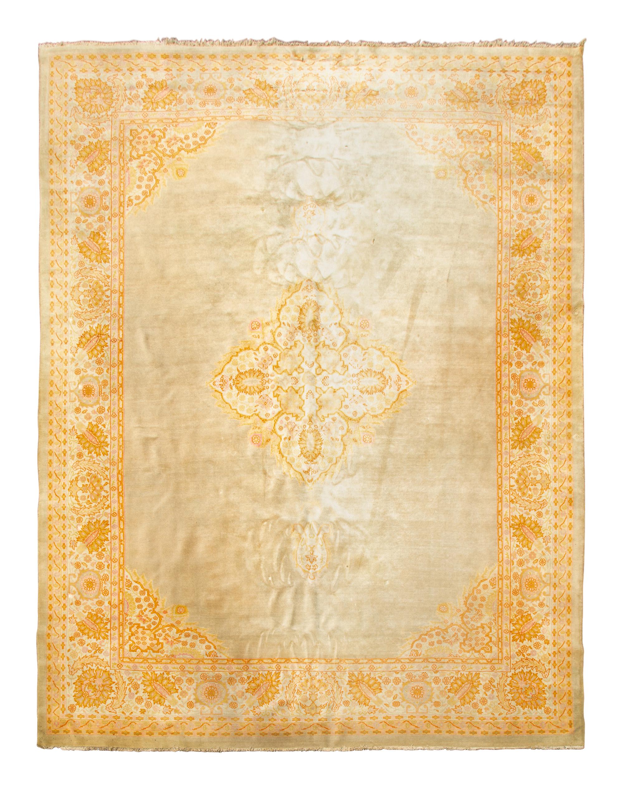 An Oushak Wool Rug