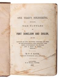 [CIVIL WAR - SOLDIERS' MEMOIRS - CHAPLAINS]. A group of three chaplains' memoirs, comprising: