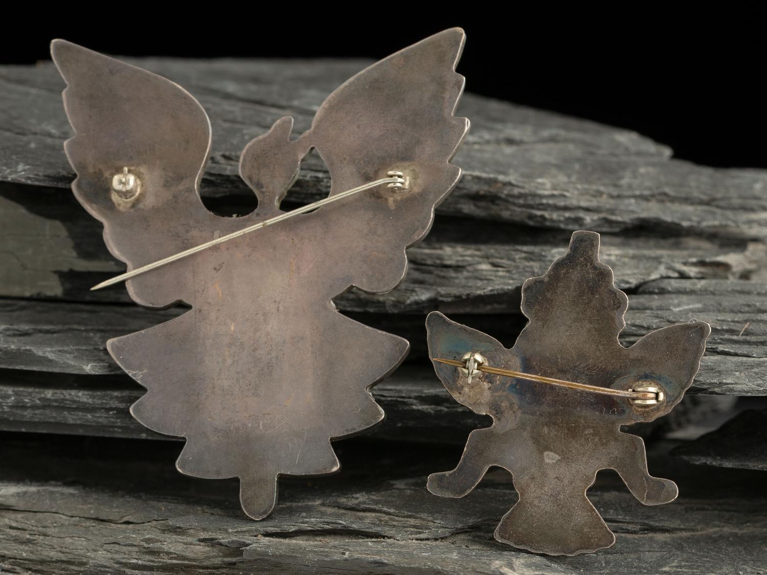 Zuni Inlay Pins / Brooches