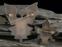 Zuni Inlay Pins / Brooches