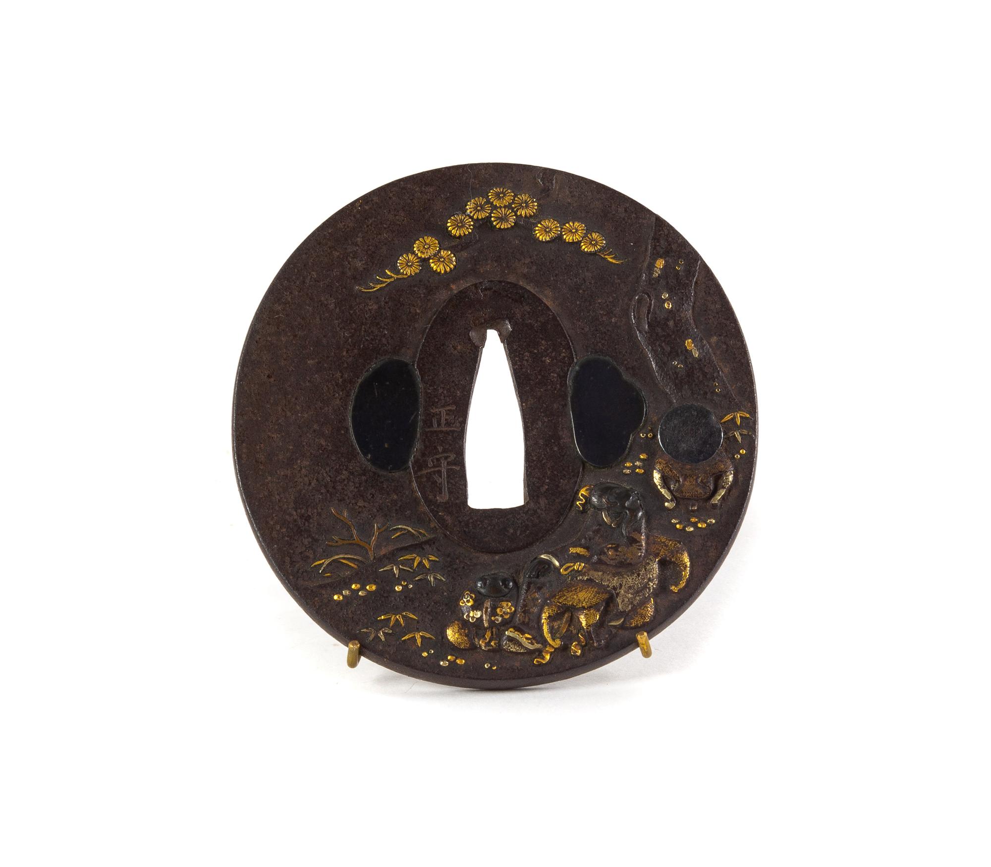 A Mixed-Metal Tsuba