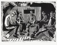 Samella Sanders Lewis (American, 1923–2022) — Migrants , 1949/2006