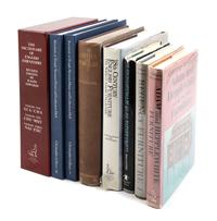 [ENGLISH FURNITURE AND DECORATIVE ARTS]: 7 works, comprising: