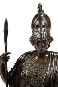 An Italian Bronze Figure of Athena