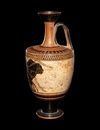 An Attic White-Ground Lekythos