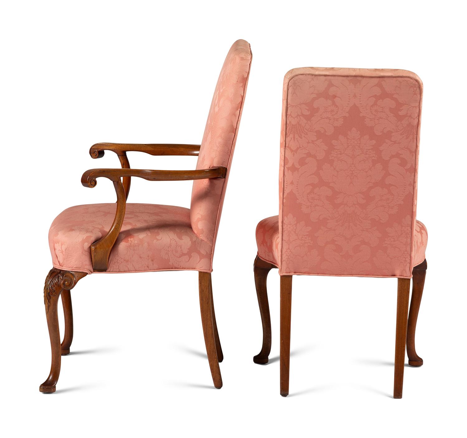 A Set of Six George I Style Mahogany Dining Chairs