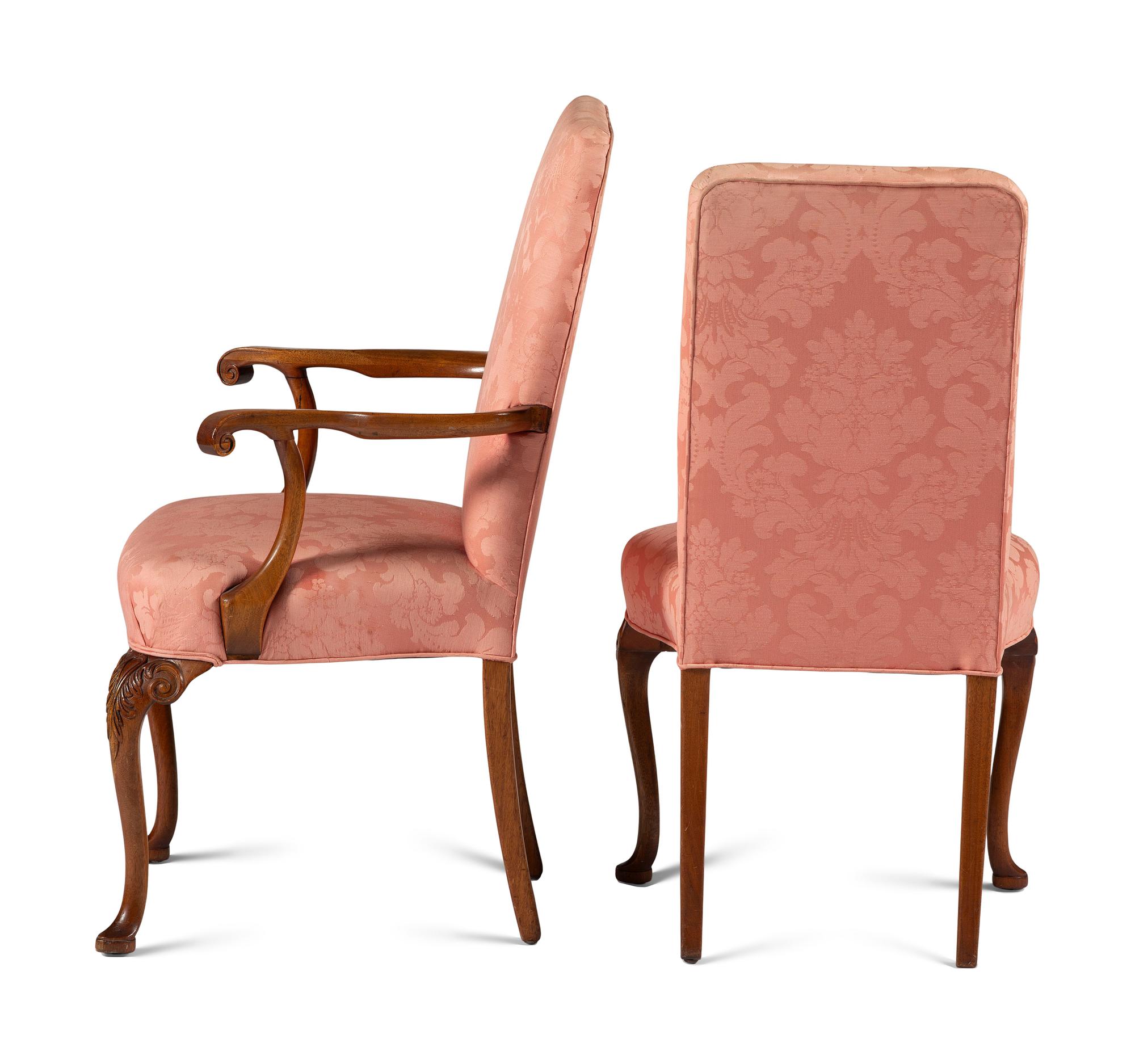 A Set of Six George I Style Mahogany Dining Chairs
