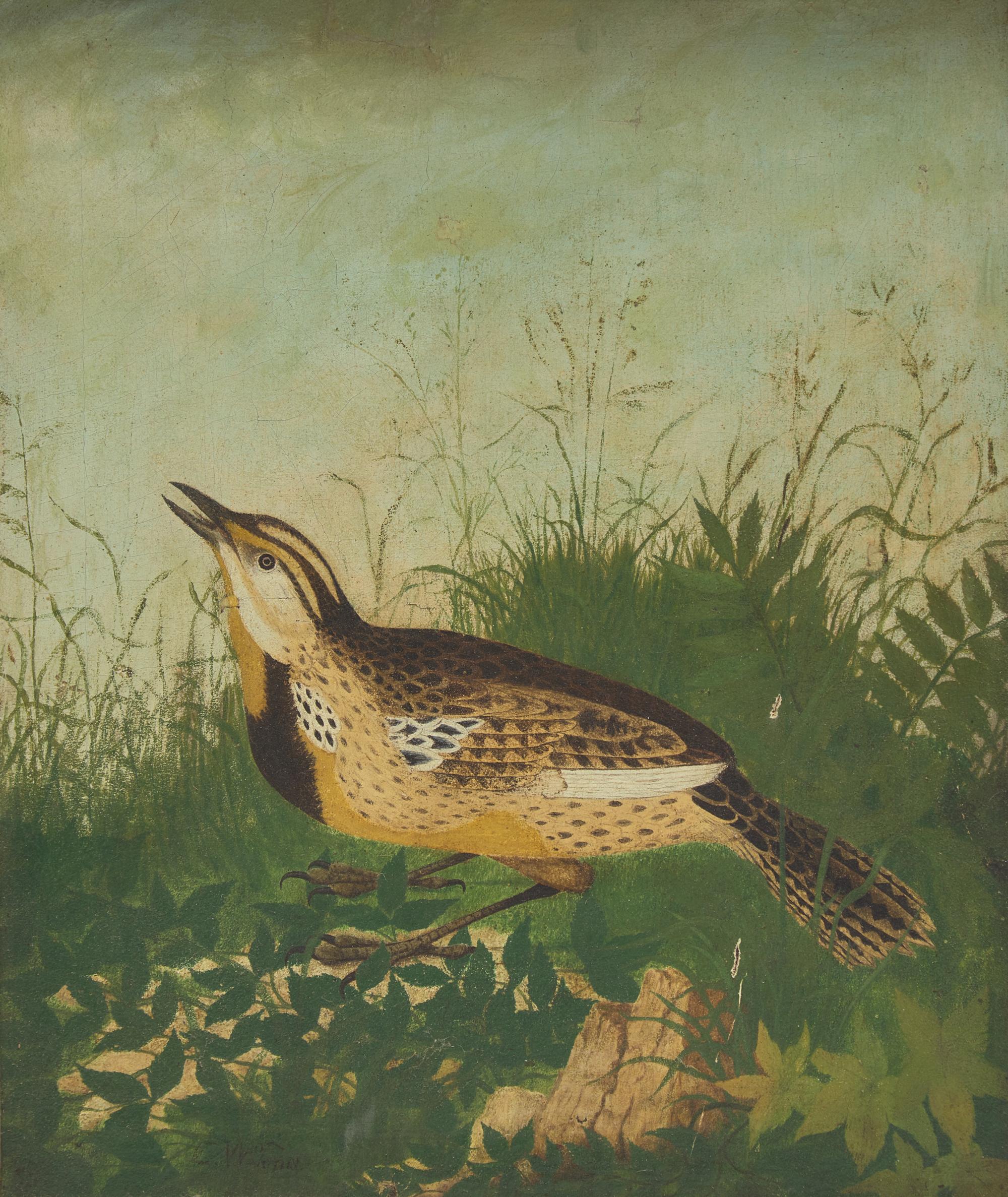 American School 19th Century, A Bird's Landing