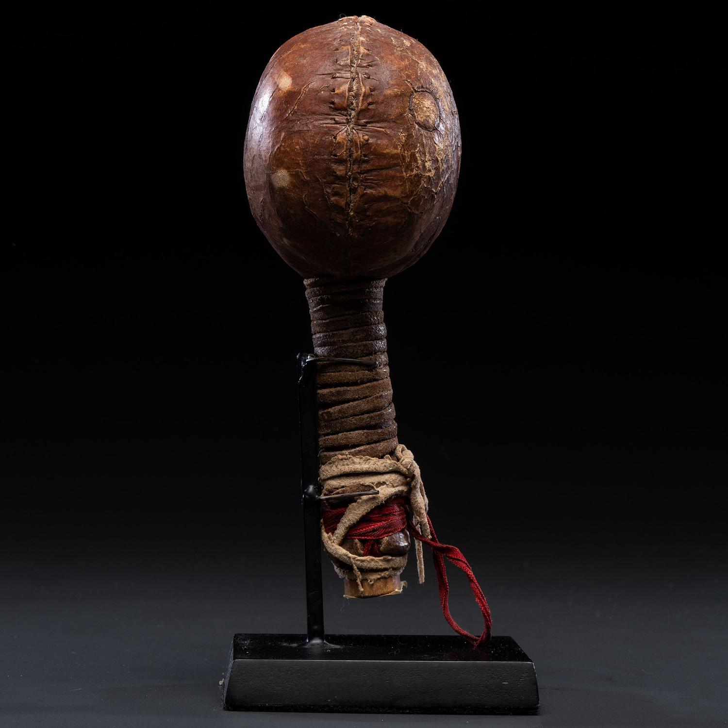Apsáalooke Hide Rattle, From the Collection of Dick Jemison, Alabama