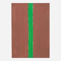 Günther Förg (German, 1952-2013) Untitled (Brown-Green)