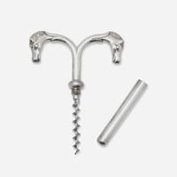 A Cased Set of Twelve French Sterling Silver Place Card Holders Hermès, Paris, mid 20th century