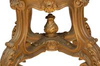 An Italian Giltwood Low Marble-Top Table