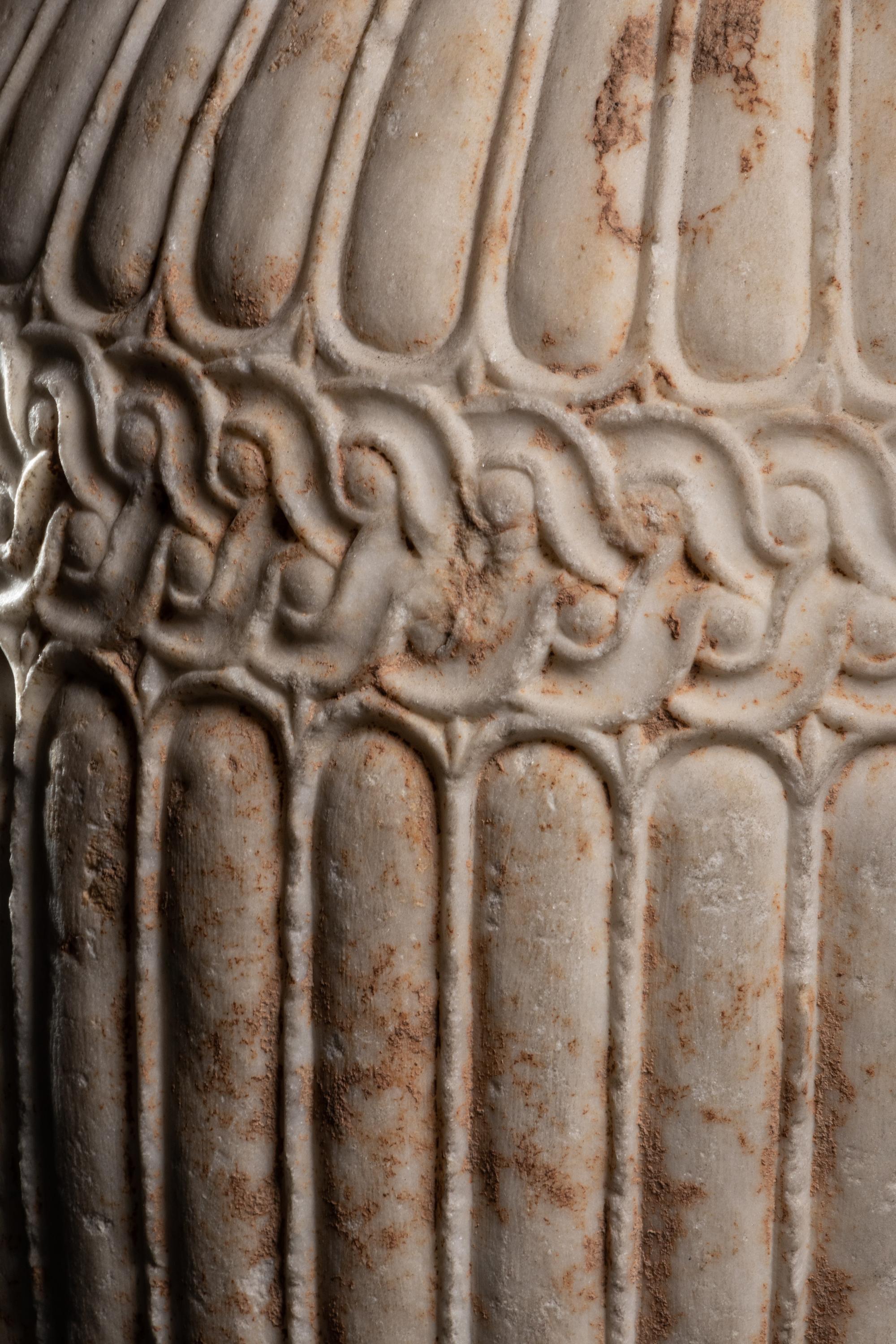 A Greek Marble Loutrophoros
