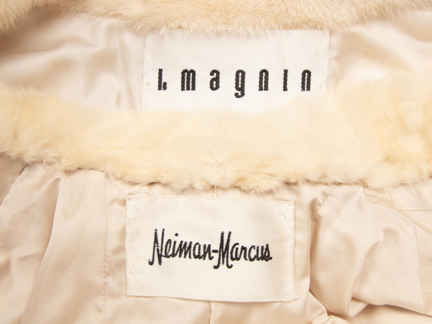 Two White Mink Jackets