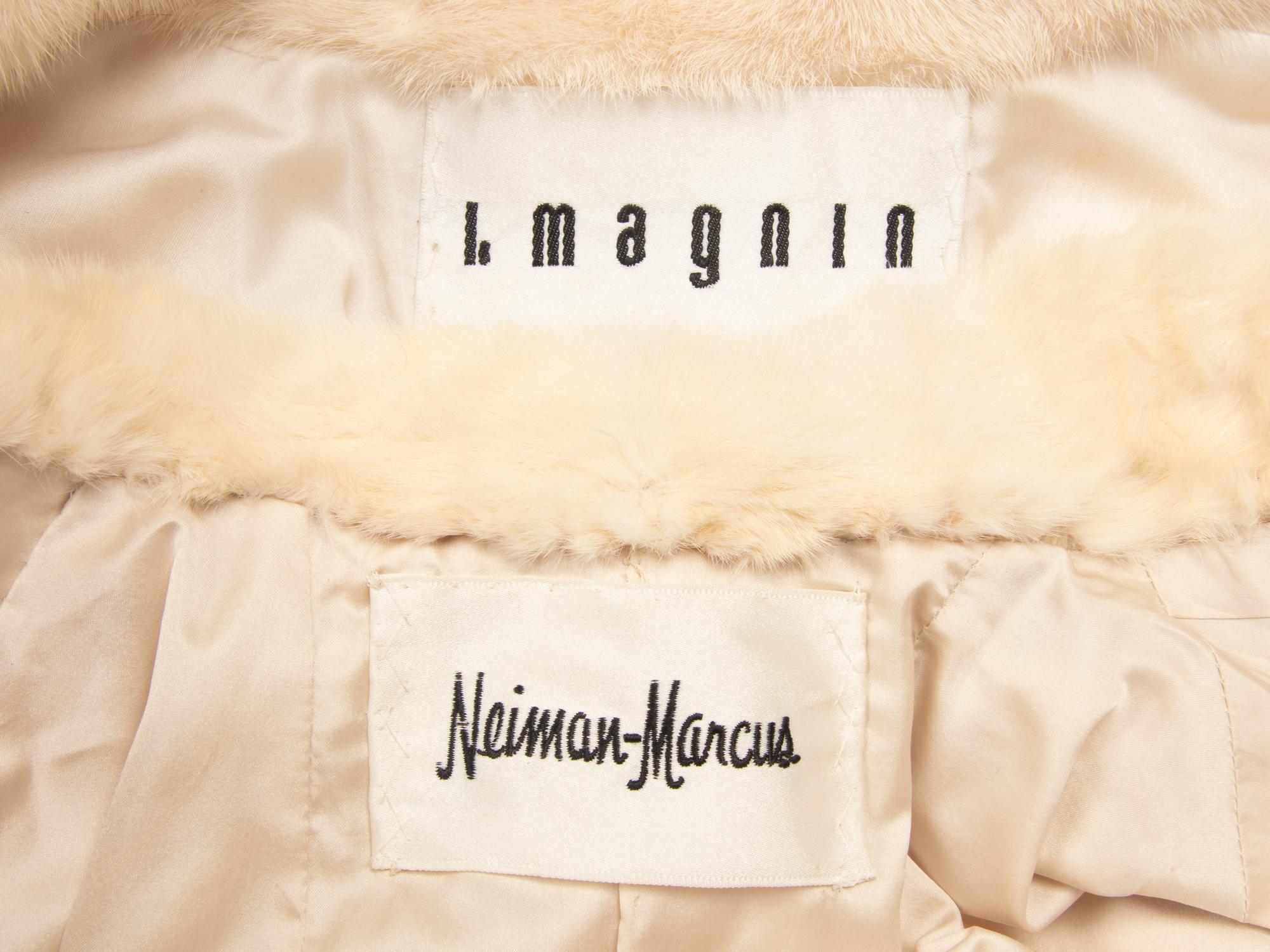 Two White Mink Jackets