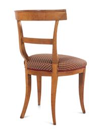 An Austrian Parcel Gilt Beechwood Side Chair