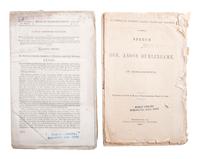 [SLAVERY & ABOLITION]. A group of 14 pamphlets related to Bleeding Kansas including slavery, the Lecompton Constitution, and the Stanton-Lane contest, comprising: