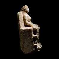 A Roman Marble Seated Cybele