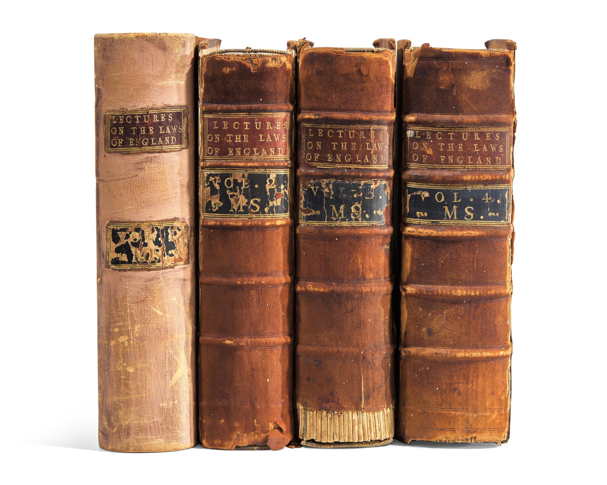 [Blackstone, William] Hammond, John. Contemporary Manuscript Lecture Notes