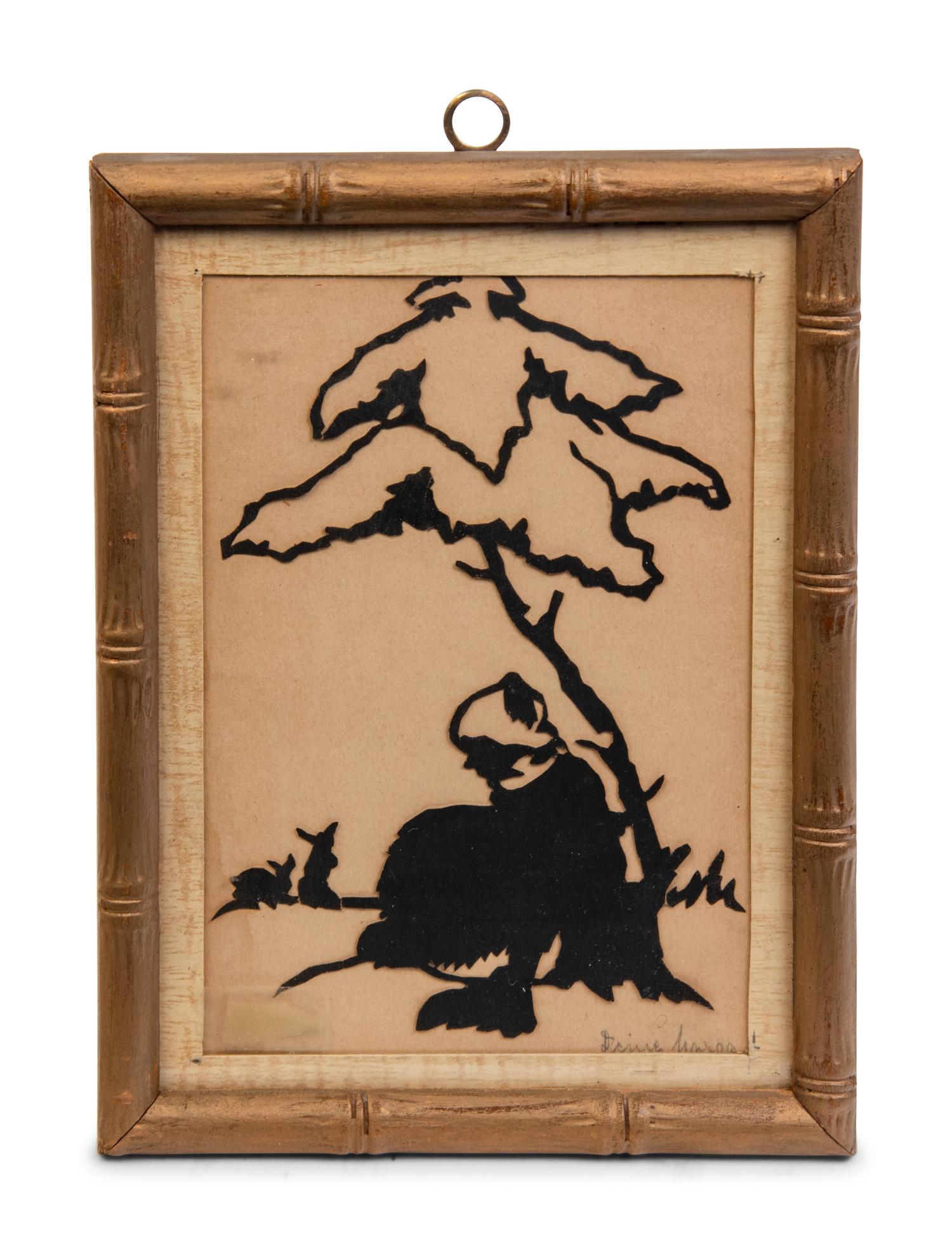 Four Framed Decorative Articles