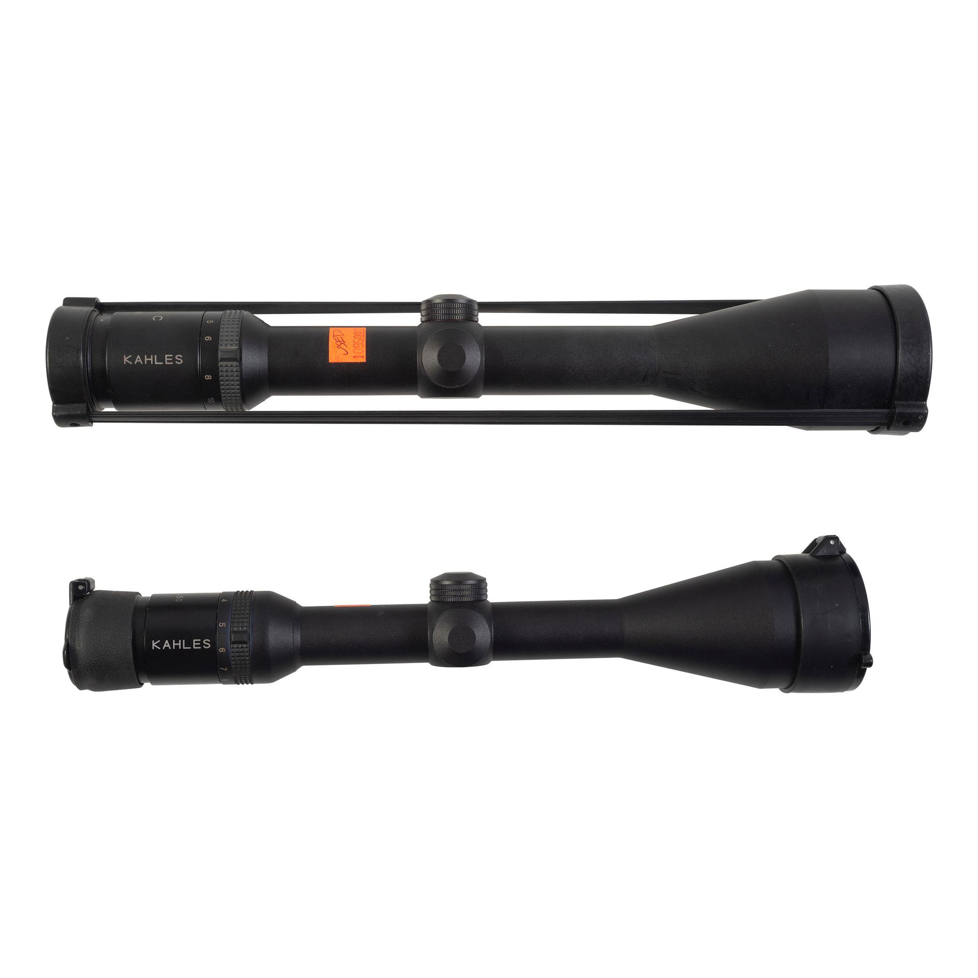 Lot of 2 Kahles Scopes: 3.5-10x50 and 3-12x56