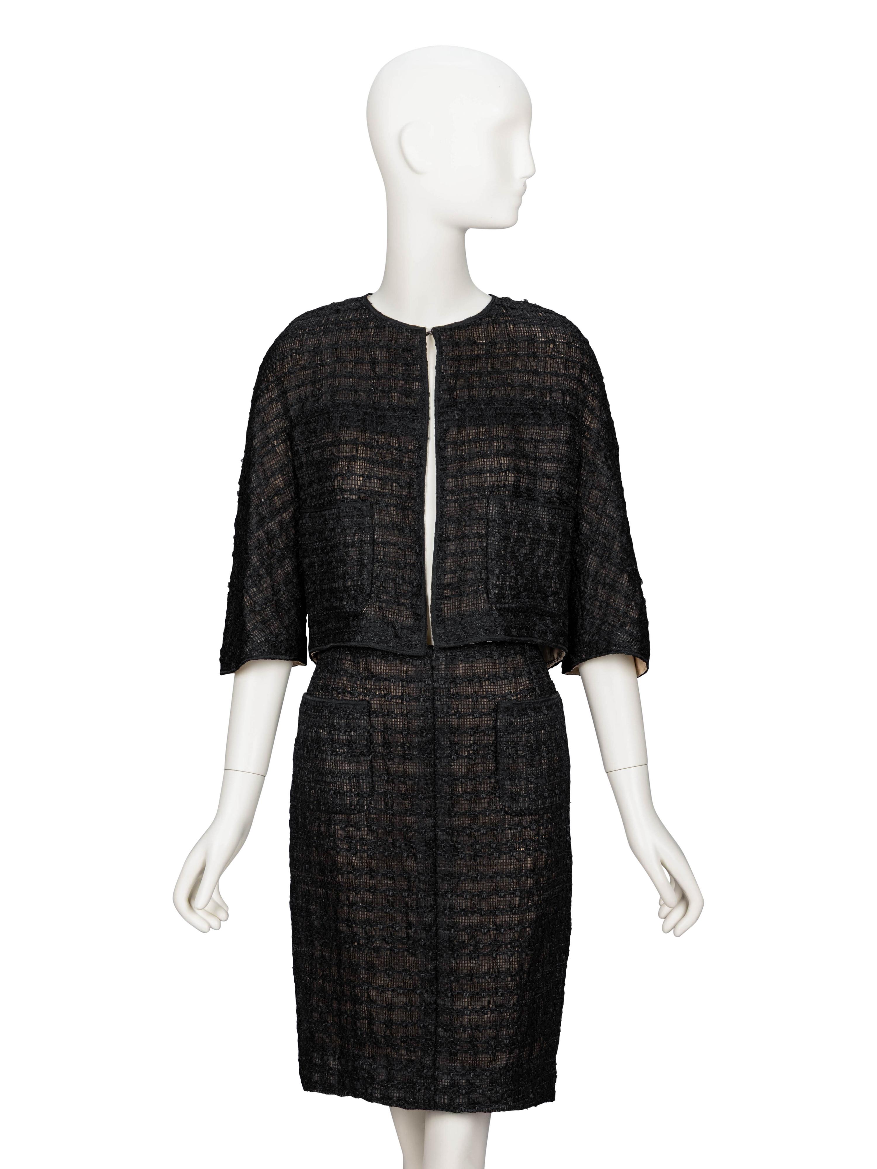 Chanel, Lightweight Tweed Skirt Suit