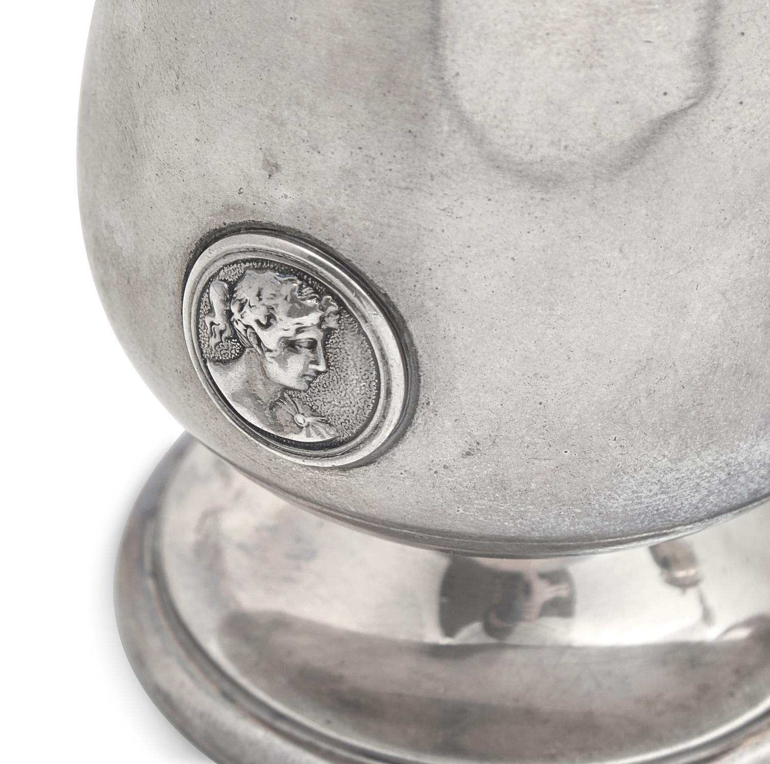 An Assembled Group of Sterling Silver and Coin Silver Tablewares in the "Medallion" Pattern, Various Makers, Late 19th Century