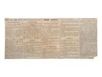 [PINKERTON'S]. $20,000 Reward for the recovery of Charlie Brewster Ross. Philadelphia, 1874.