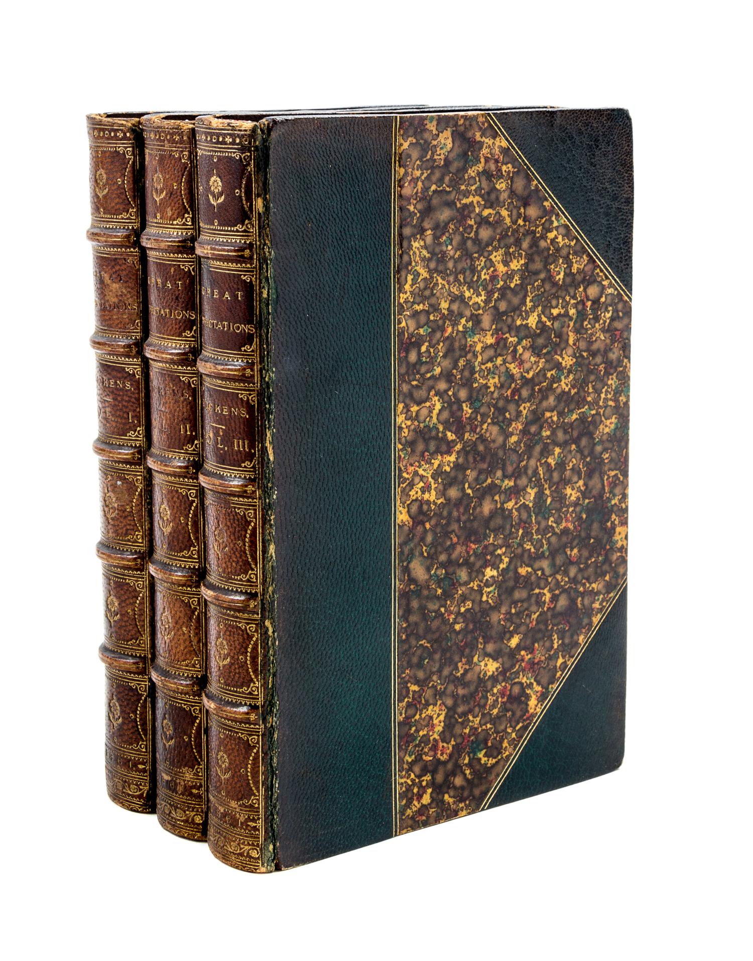 DICKENS, CHARLES. Great Expectations. London, 1861. 3 vols.