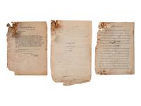 TAFT, William Howard (1857-1930). Archive of correspondence between Taft & “Gus” Karger, ca 1908-24.