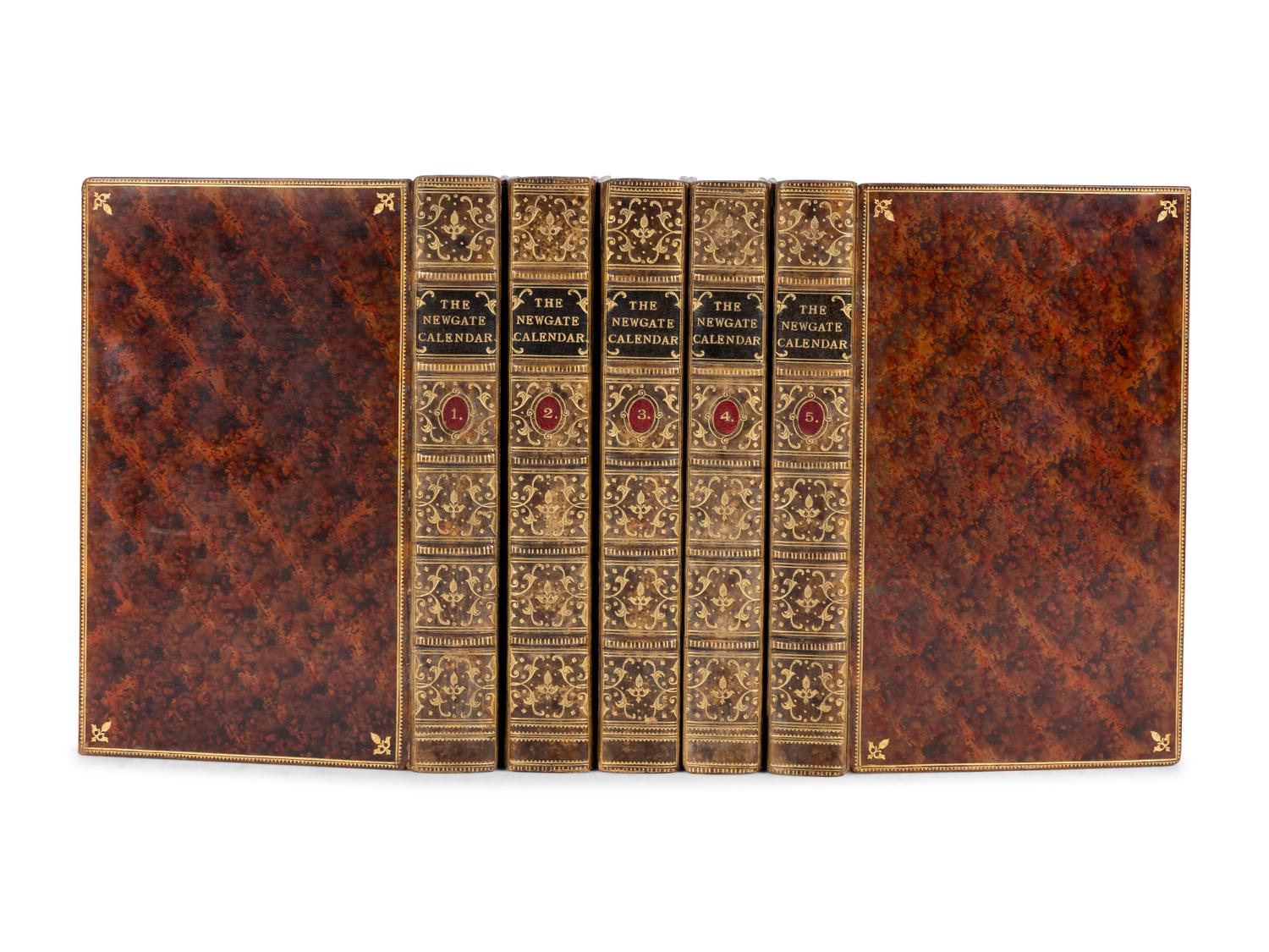 [BINDINGS]. A group of 3 works, most in contemporary calf bindings, comprising: