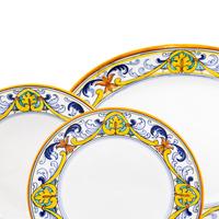 An Italian Faience Dinner Service