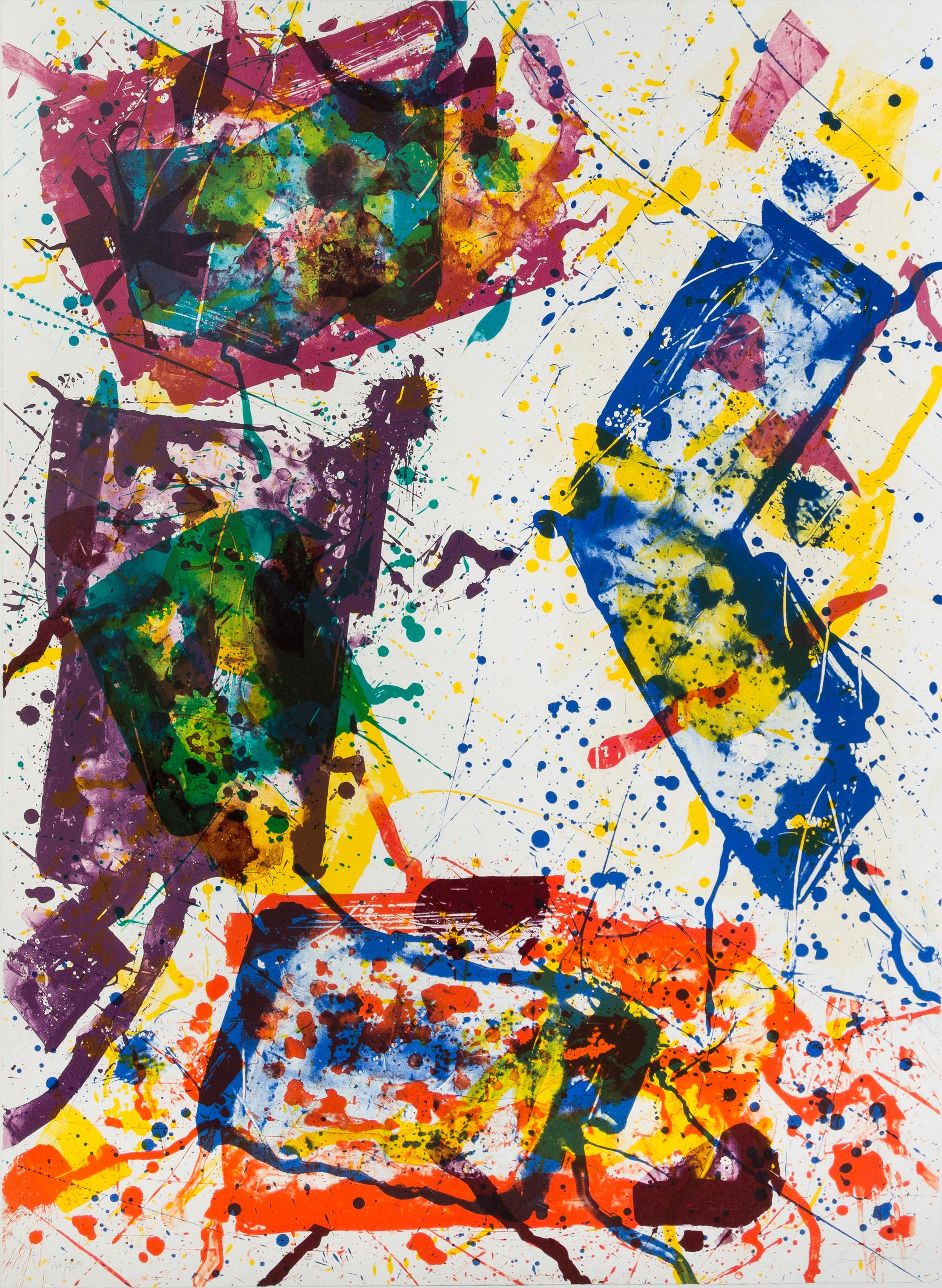 Sam Francis, (American, 1923-1994), Untitled, 1982