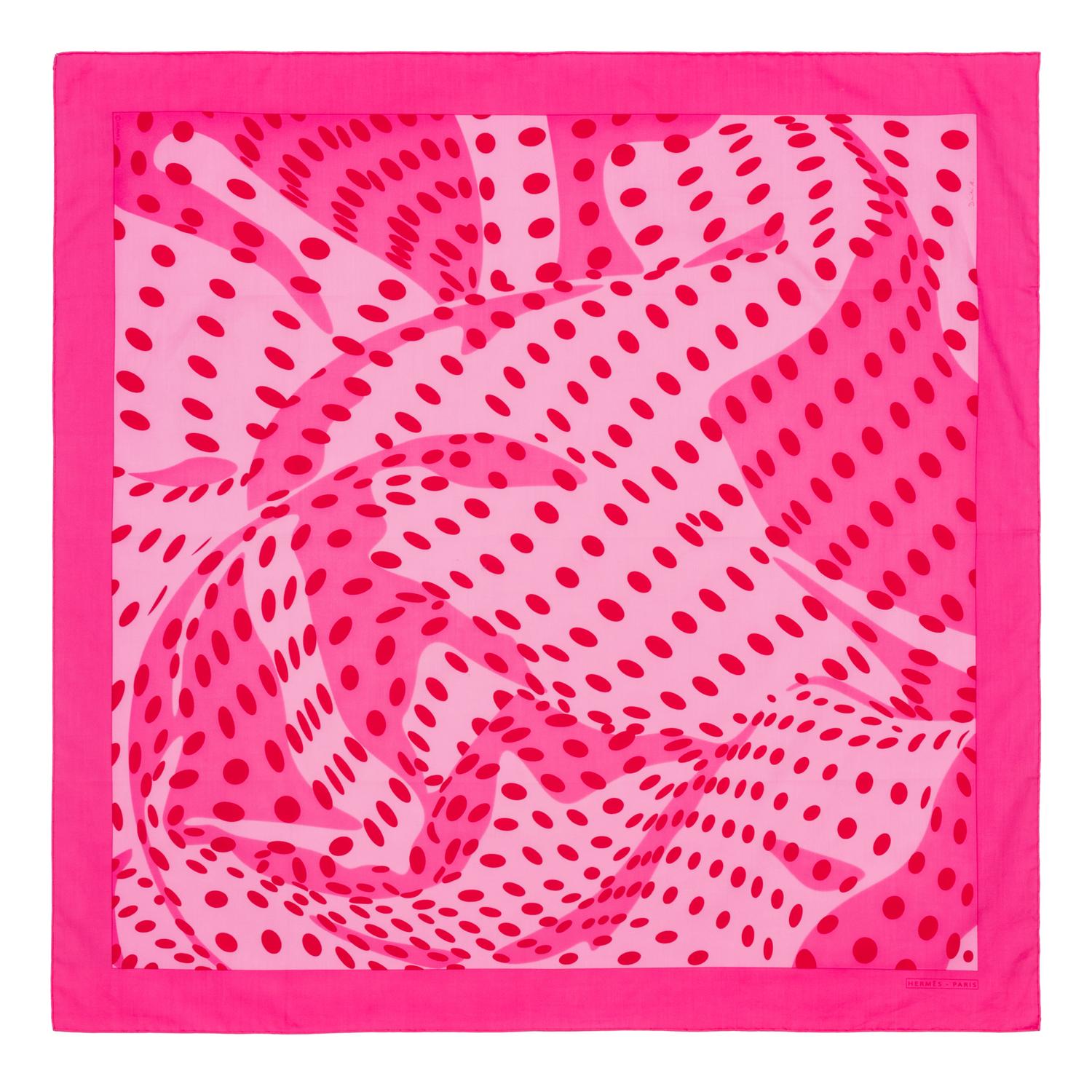 Three Hermès 70cm Cotton Scarf, 1990-2010s