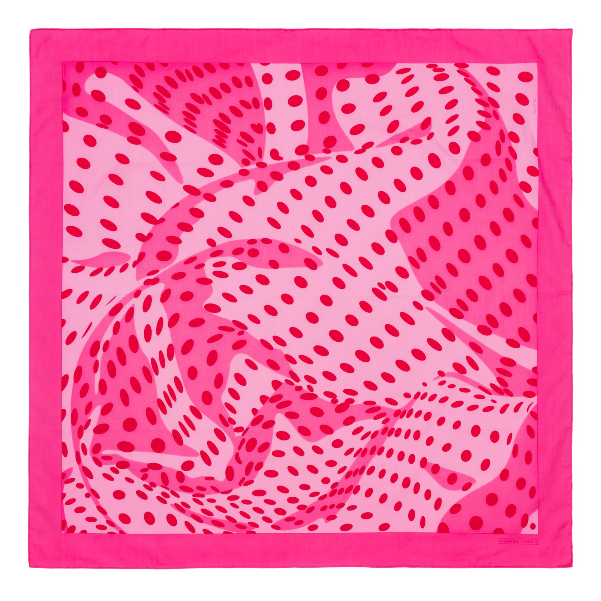 Three Hermès 70cm Cotton Scarf, 1990-2010s