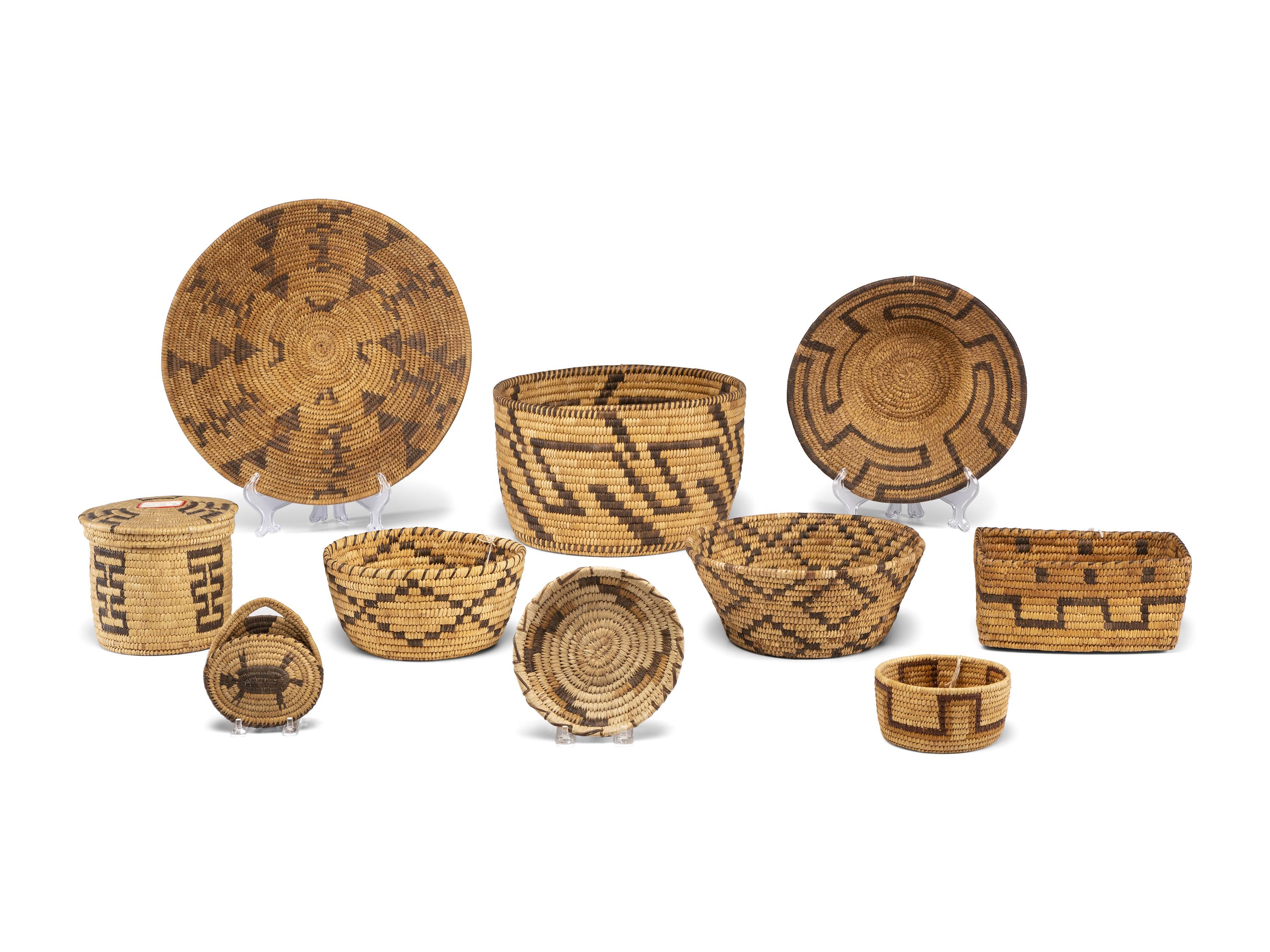 Akimel and Tohono O'odham Baskets