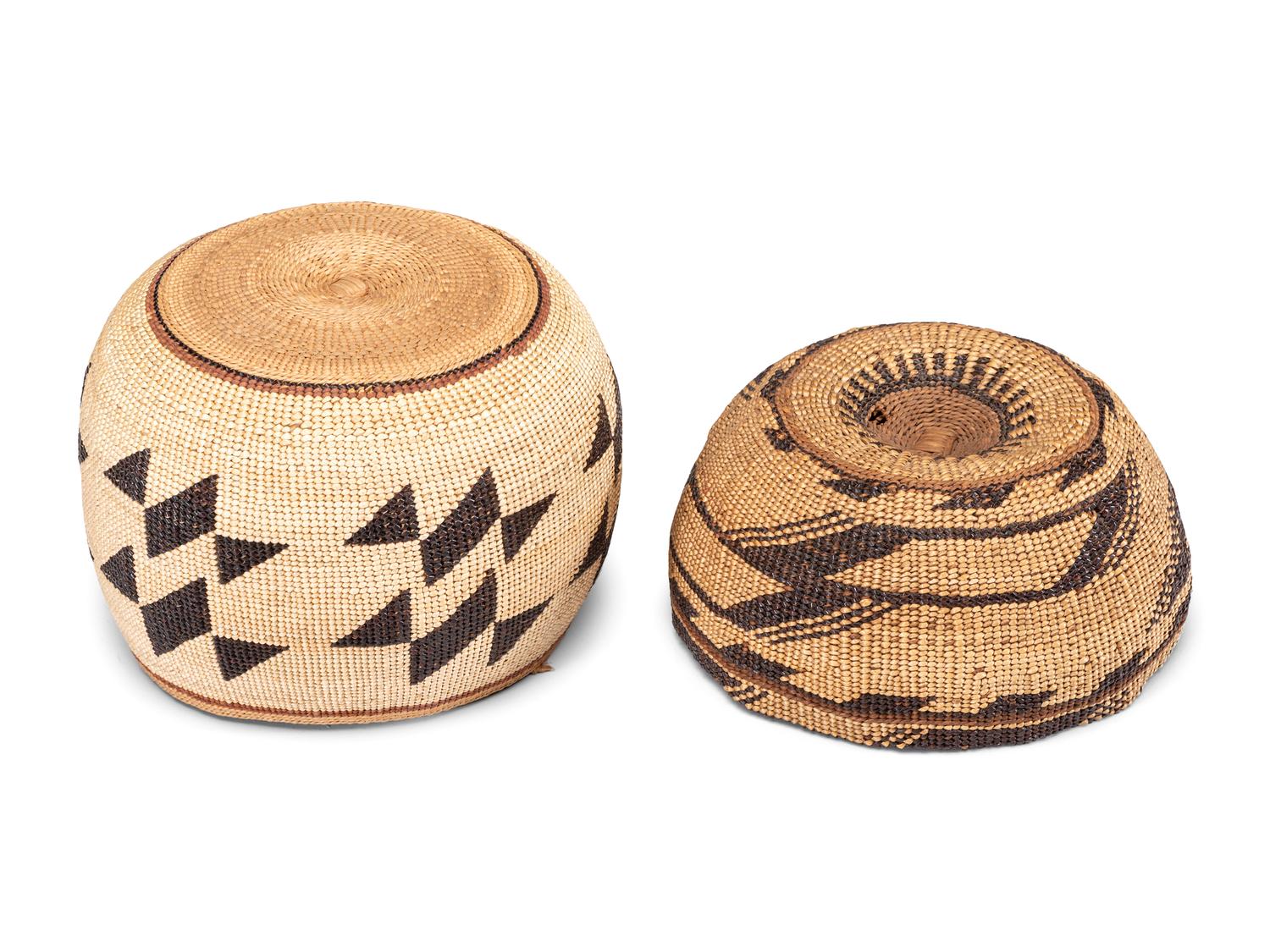 Northern California Basket AND Child's Basketry Hat