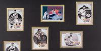 A 1992 Ted Williams Upper Deck Baseball Heroes Signed Display (Upper Deck Authenticated),