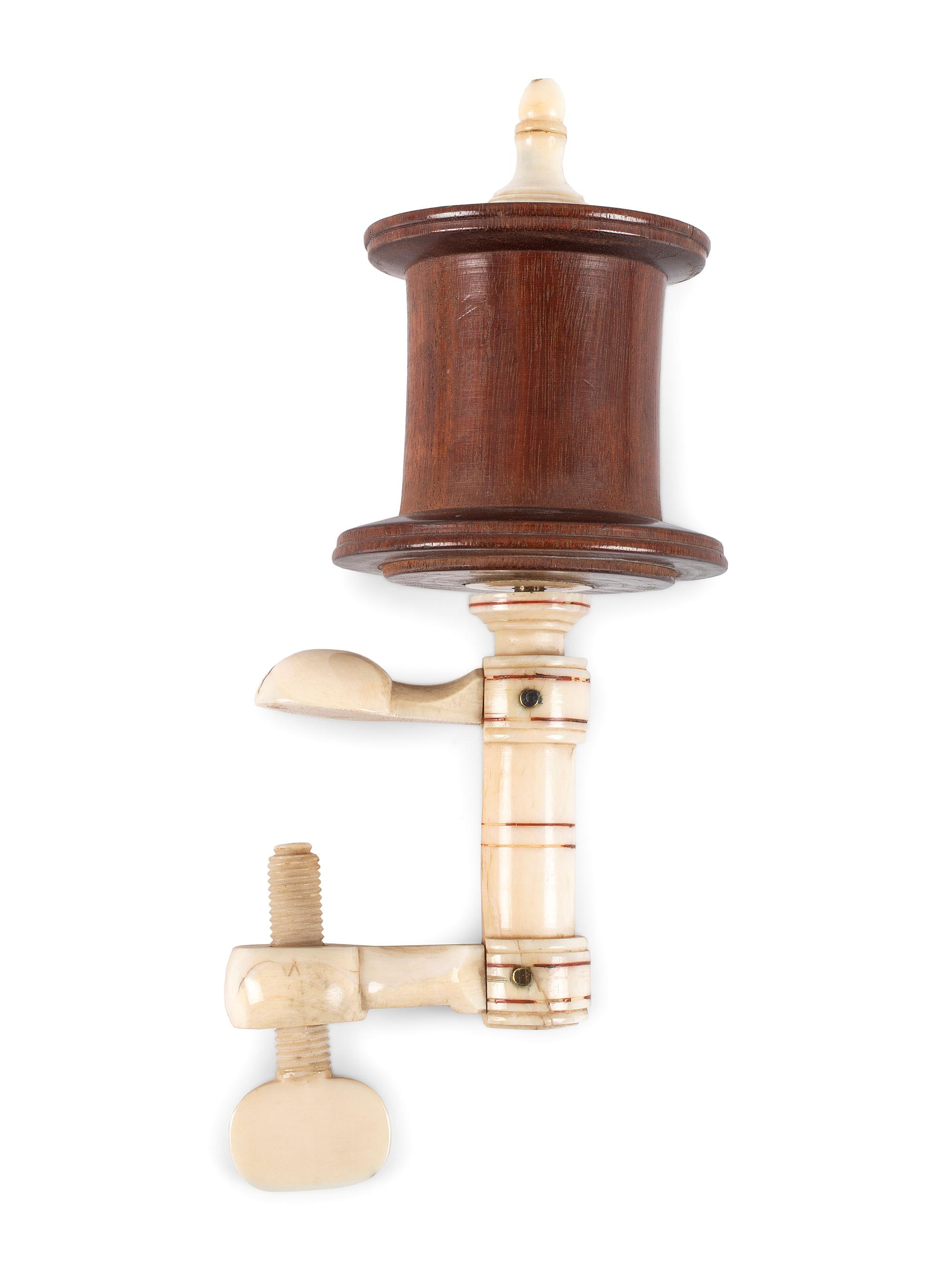 A Scrimshaw Spool Clamp