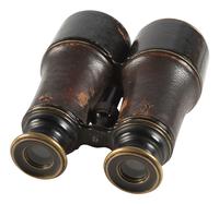 [CIVIL WAR]. Field glasses identified to Jacob H. Markel, Co. I, 50th New York Engineers.