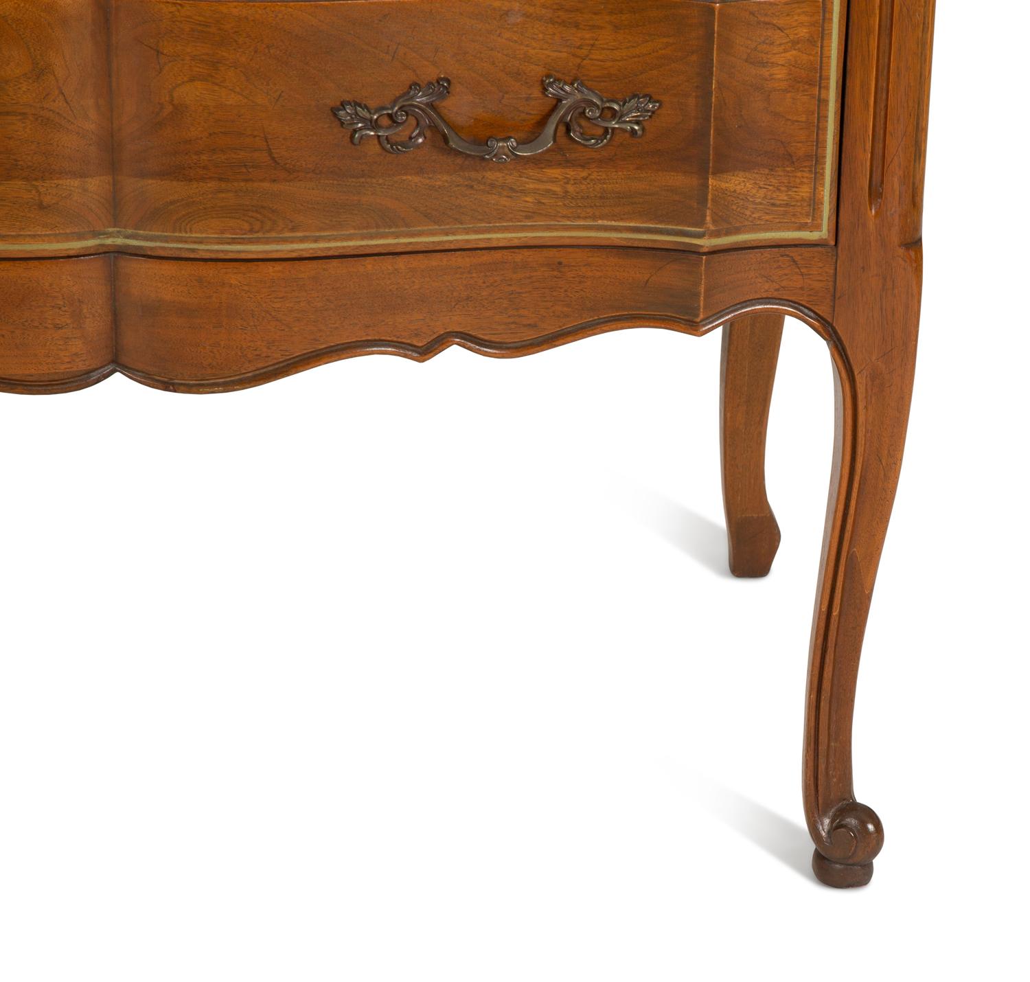 A Louis XV Style Provincial Secretary Bookcase