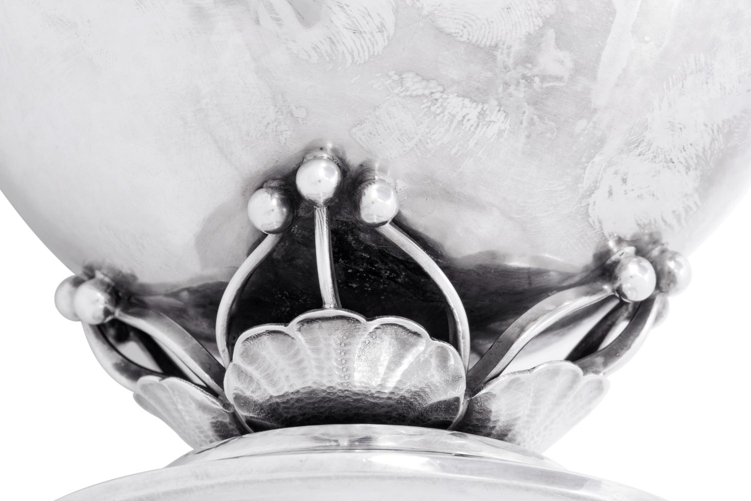 A Georg Jensen Silver Coffee Pot