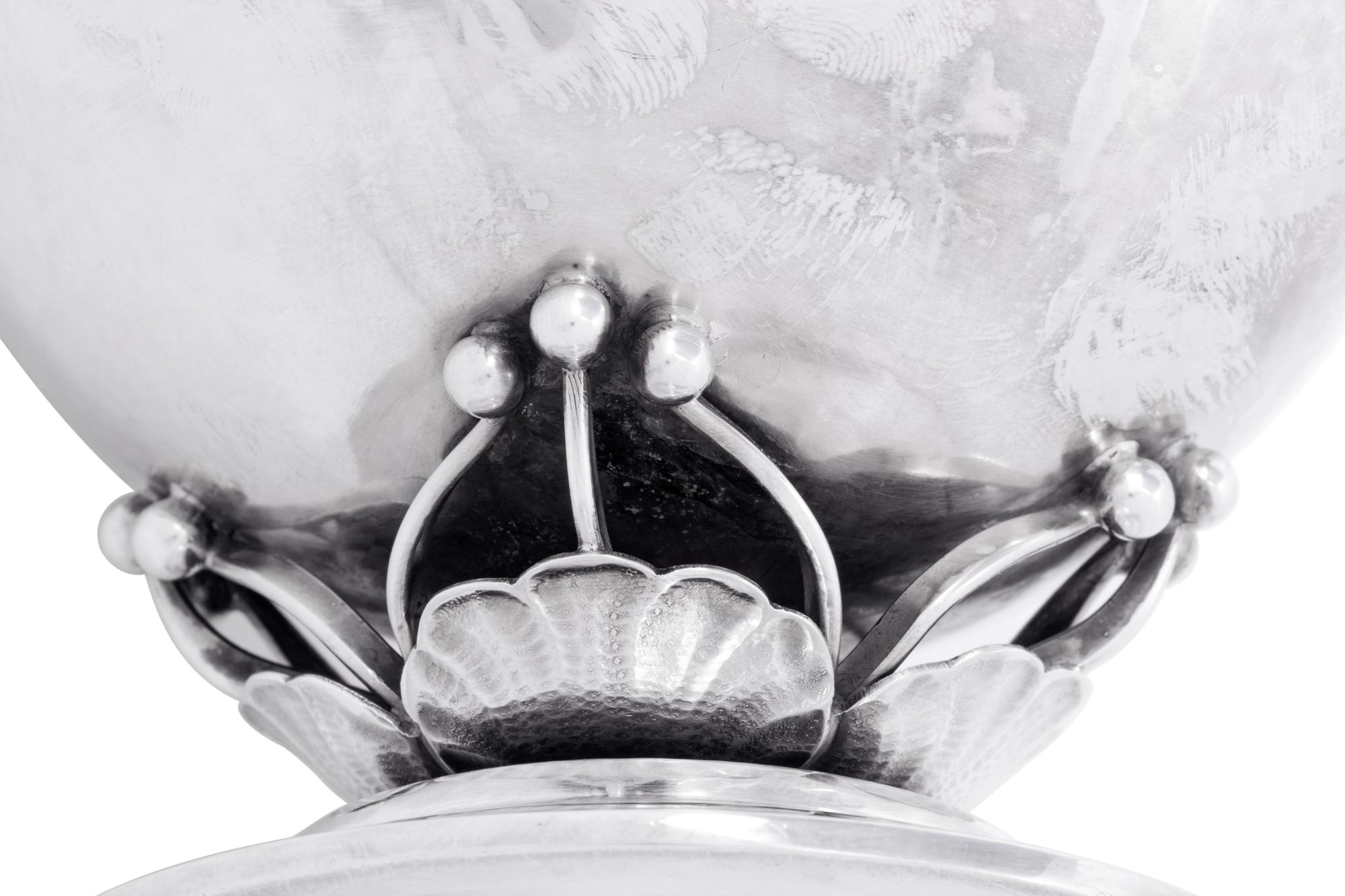 A Georg Jensen Silver Coffee Pot