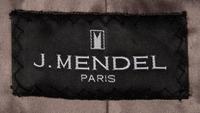 J. Mendel Brown Broadtail Open-Front Coat, 2000s