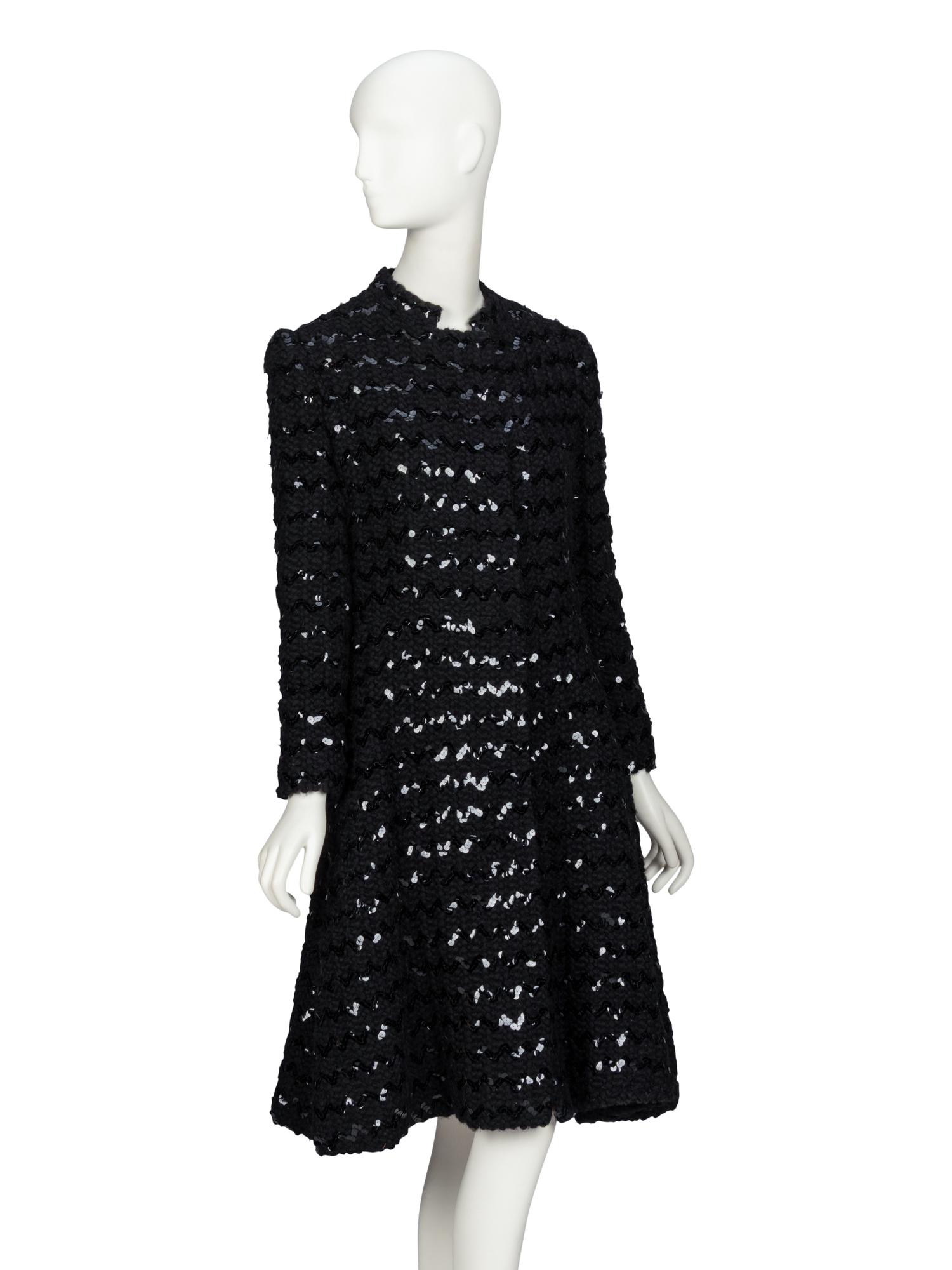 Arnold Scaasi, Sequin-Embellished Coat