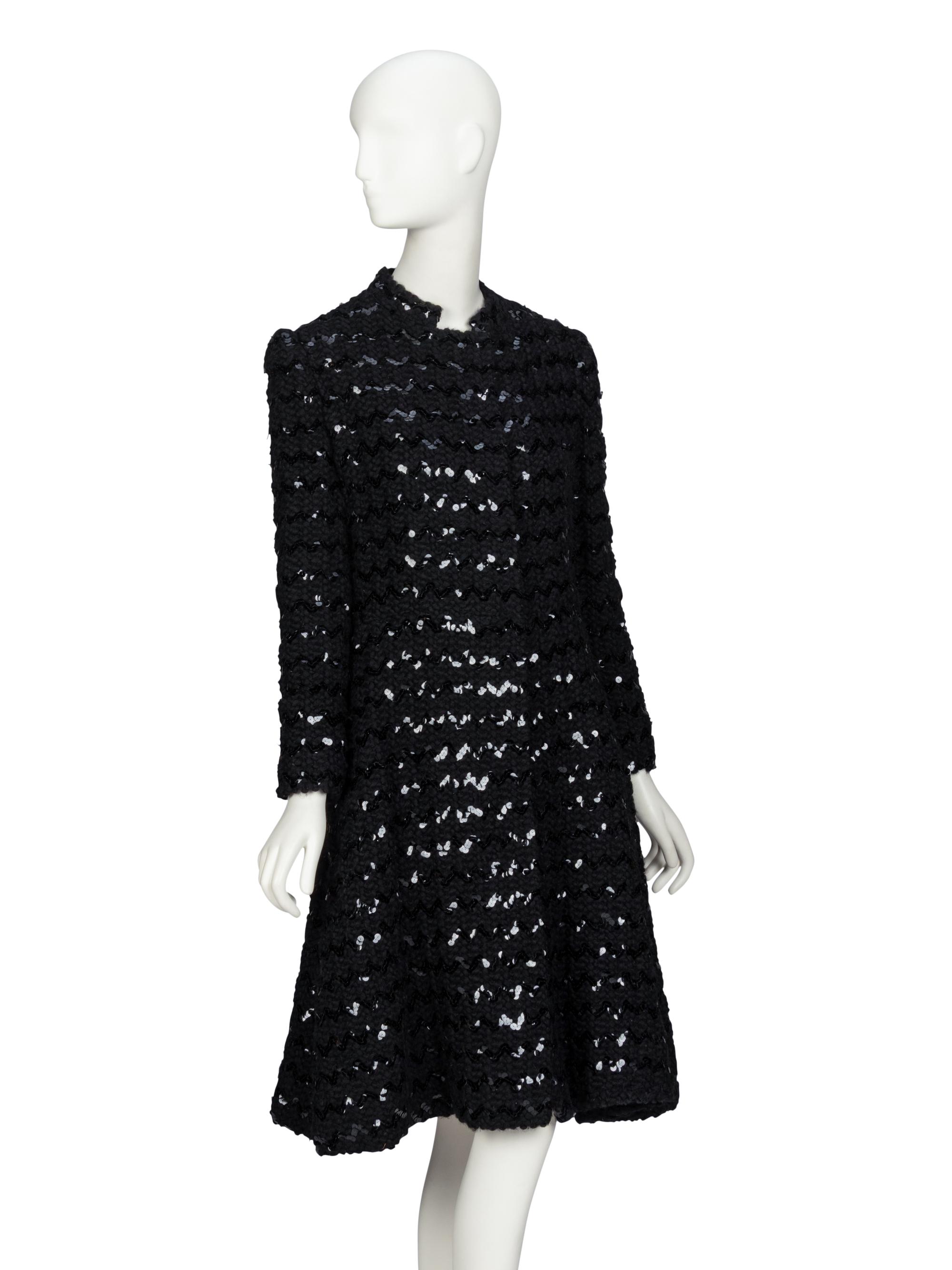 Arnold Scaasi, Sequin-Embellished Coat